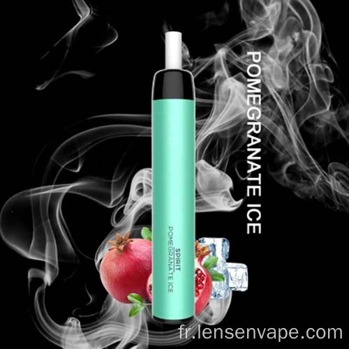 2000puffs vaporisateur jetable stylo vape avec filtres